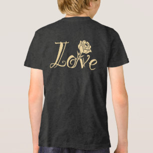Camiseta Tipografia Conhece A Natureza: A Rosa do Amor
