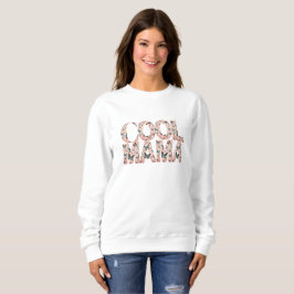 Camiseta Tipografia Cool Mama Borboletas Flutuantes