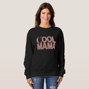Camiseta Tipografia Cool Mama Corações Bonitos