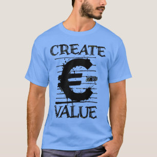 Camiseta Tipografia Criar Valor – Streetwear de Luxo Minima
