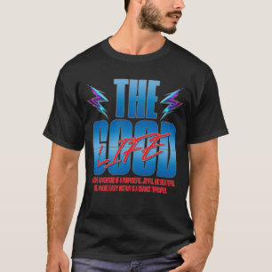 Camiseta Tipografia da Boa Vida - Citação Motivacional
