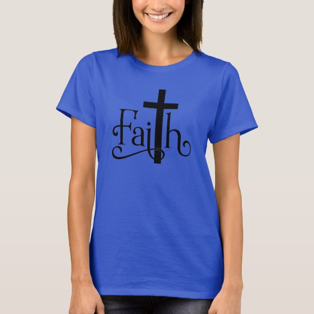 Camiseta Tipografia da Fé (Frente)