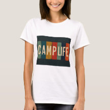 Tipografia de Acampamento Vintage