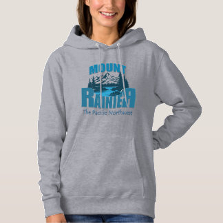 Camiseta Tipografia de Aventura Monte Rainier | Desi de Art