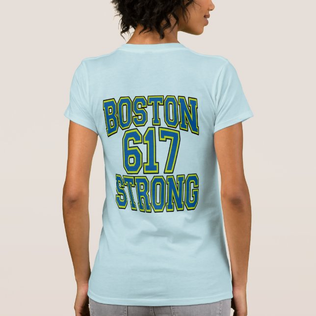 Camiseta Tipografia de Boston STRONG 617 (Verso)