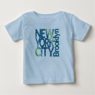 Camiseta Tipografia de Brooklyn New York