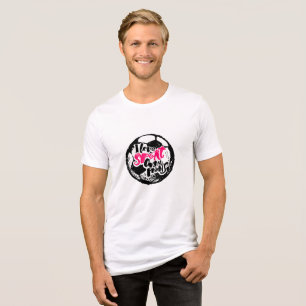 Camiseta Tipografia de Campeões Eu Amo Esporte