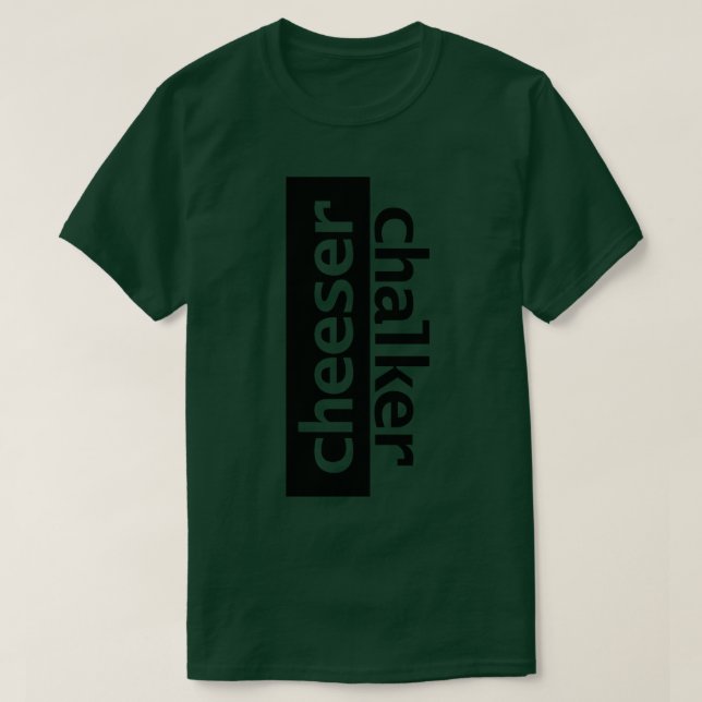 Camiseta Tipografia de Cheeser (Frente do Design)