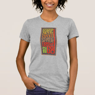 Camiseta Tipografia de Cinco Solas