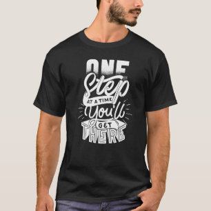 Camiseta Tipografia de Citação Inspiradora