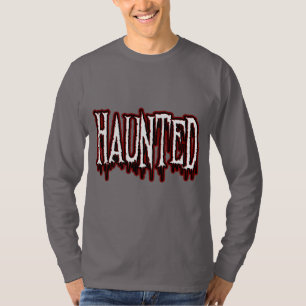 Camiseta Tipografia de Derrame de Horror Assolado