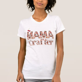 Camiseta Tipografia de Design de Cherry Mama Crafter