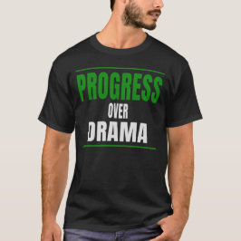 Camiseta Tipografia de Design Progresso Sobre Drama