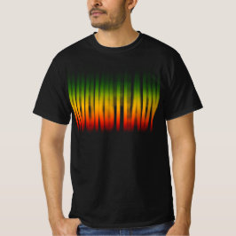 Camiseta Tipografia de Efeito Desfocado Rockstable Rasta Re