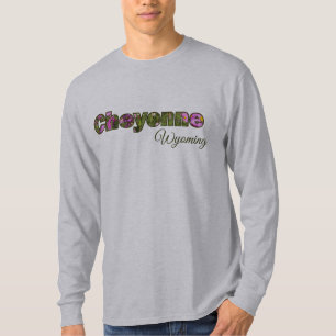 Camiseta Tipografia de Flores Selvagens Primavera de Cheyen