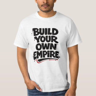 Camiseta Tipografia de Mentalidade de Sucesso Motivacional