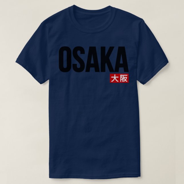Camiseta Tipografia de Osaka (Frente do Design)