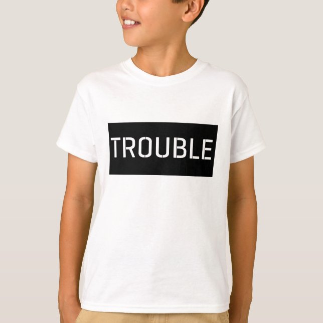 Camiseta Tipografia de Problemas (Frente)
