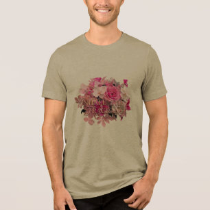 Camiseta • Tipografia de Rosa & Orquídea
