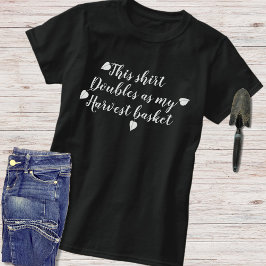 Camiseta Típografia de Script Funny Relatável Jardinagem T-