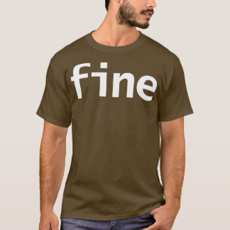 Camiseta Tipografia de Texto Branco Mínimo Fino
