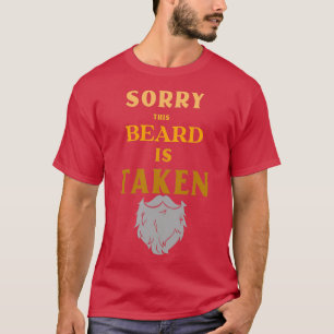 Camiseta Tipografia Desculpe Esta Barba É Engraçada