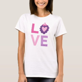 Camiseta Tipografia do Amor