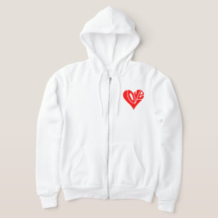 Camiseta Tipografia do Amor em Forma de Coração
