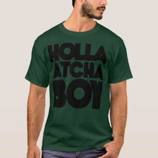 Camiseta Tipografia do Bloqueio Holla Atcha