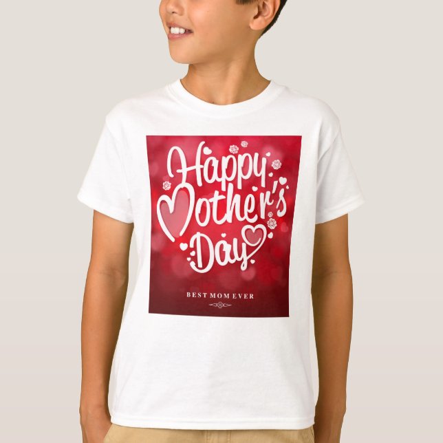 Camiseta Tipografia do Dia das Mães-23534 (Frente)