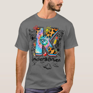 Camiseta Tipografia Do Jardim De Infância De Volta À Escola