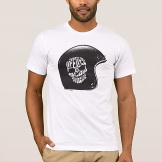 Camiseta Tipografia do vazio da motocicleta