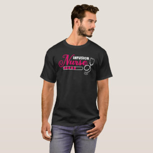 Camiseta Tipografia dos Enfermeiros de Perfusão