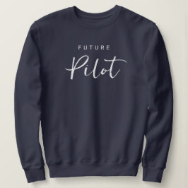 Camiseta Tipografia Elegante Futura Piloto
