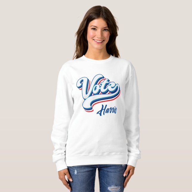 Camiseta Tipografia eleitoral de voto (Frente Completa)