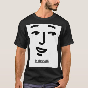 Camiseta Tipografia Facial Minimalista