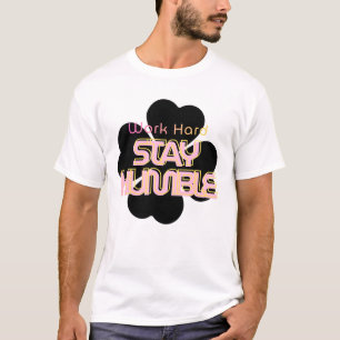 Camiseta Tipografia Fique Humilde