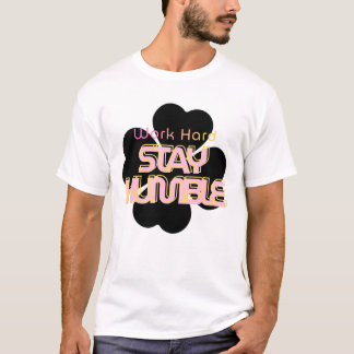 Camiseta Tipografia Fique Humilde