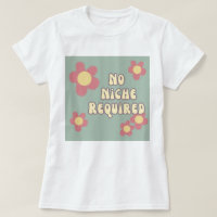 Tipografia Floral Retro Sem Nicho Necessário