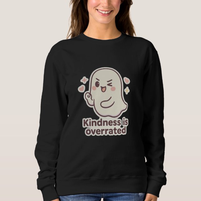 Camiseta Tipografia Fofa de Halloween Design  (Frente)