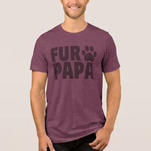 Camiseta Tipografia Fur Papa Gray