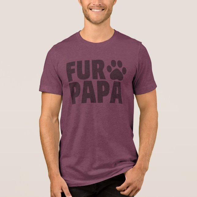 Camiseta Tipografia Fur Papa Gray (Frente)