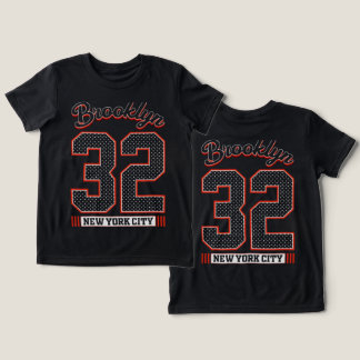 Camiseta Tipografia gráfica de atletismo do Brooklyn nova y