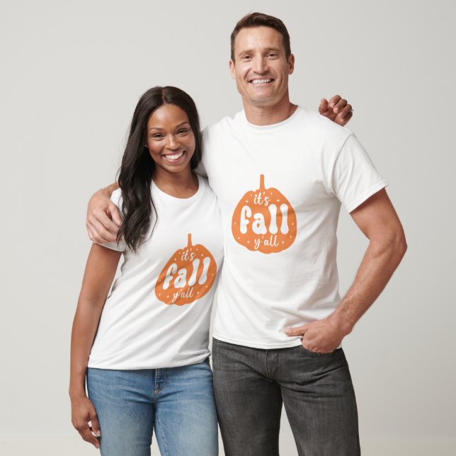 Camiseta Tipografia inspirada no outono (Unissex)