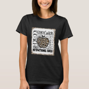 Camiseta Tipografia Instrumental De Leopardo Sangrado Te