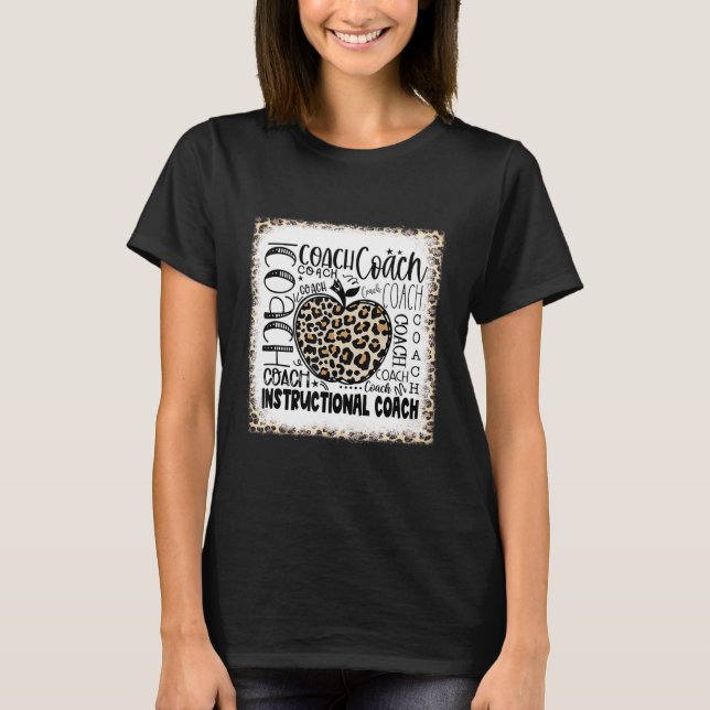 Camiseta Tipografia Instrumental De Leopardo Sangrado Te (Frente)