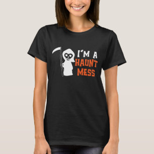 Camiseta Tipografia legal de Spooky Girly Halloween