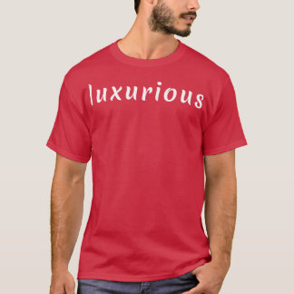 Camiseta Tipografia Luxuosa