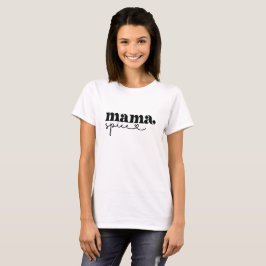 Camiseta Tipografia Mama Spice