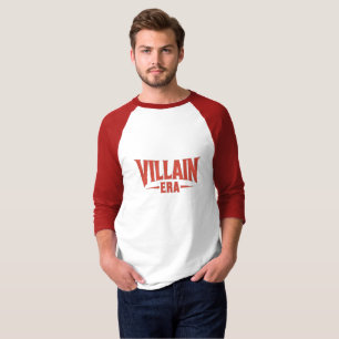 Camiseta Tipografia Negrito Era Vilã